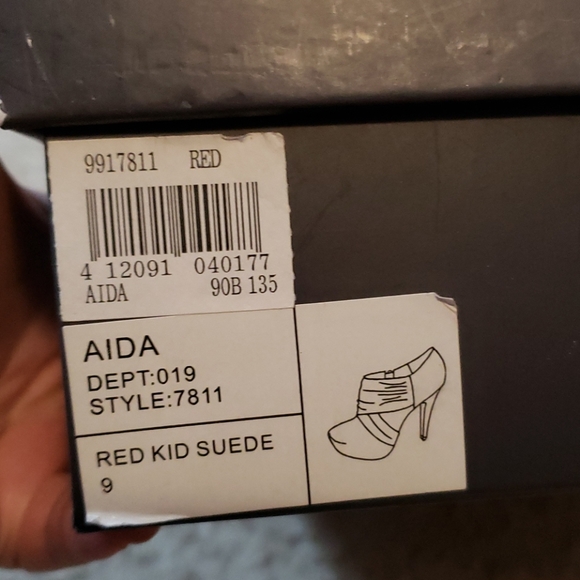 "Aida" Suede Booties H by Halston - Picture 8 of 8